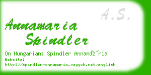 annamaria spindler business card